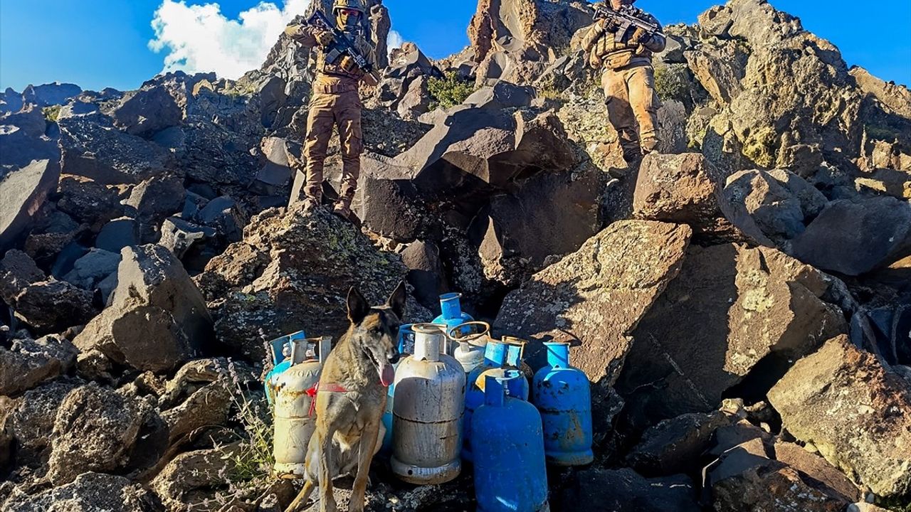 Ağrı'da PKK/KCK'ya Yönelik Operasyon: Yaşam Malzemeleri Ele Geçirildi