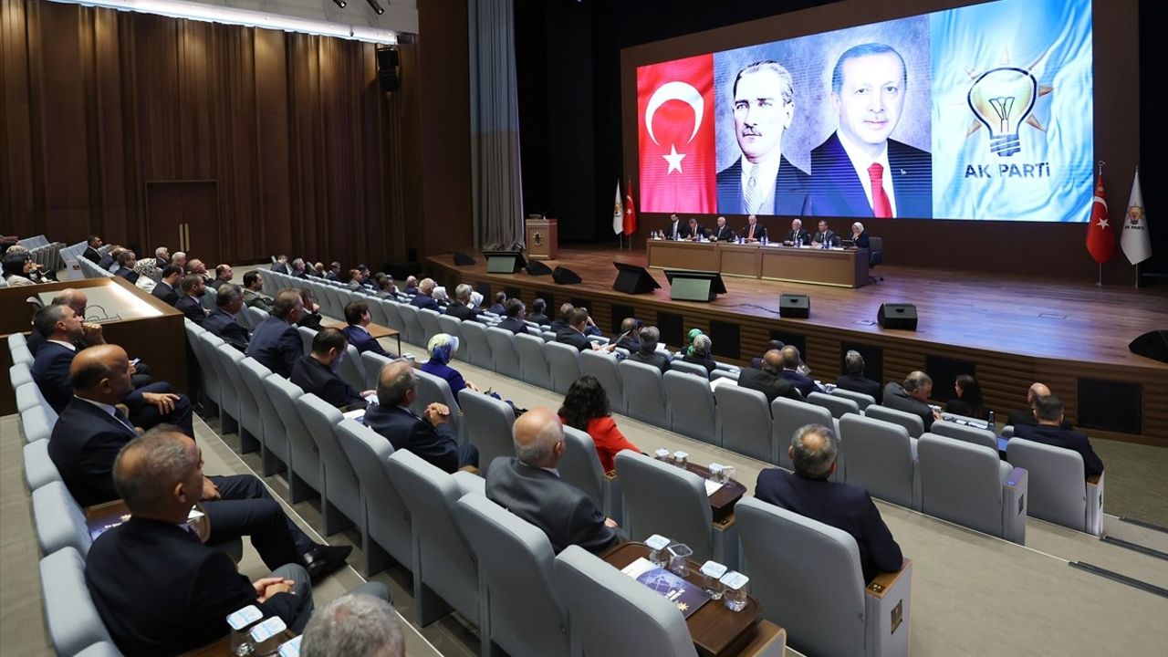 AK Parti MKYK Toplantısı Gerçekleşti