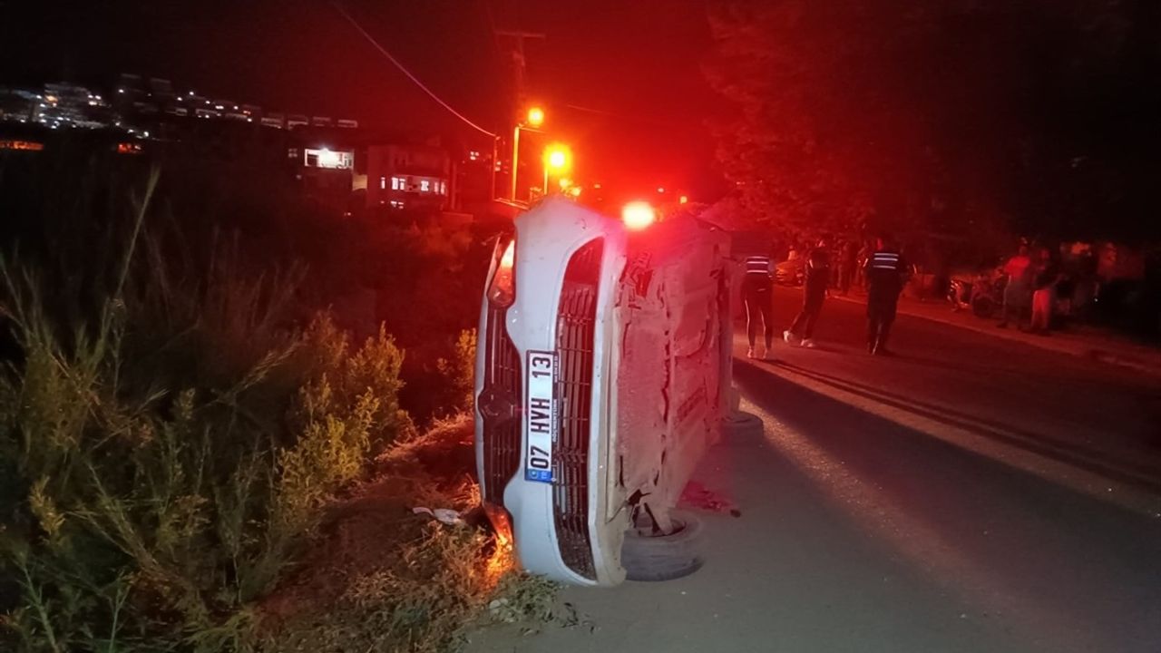 Alanya'da Feci Kaza: Genç Sürücü Hayatını Kaybetti