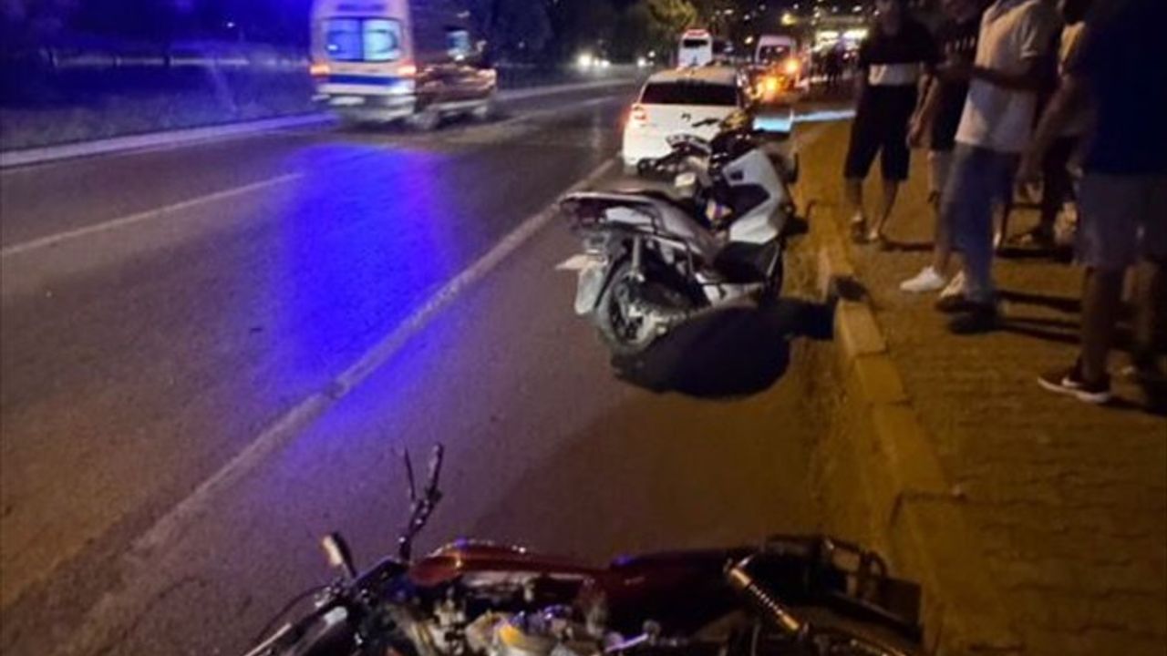 Alanya'da Motosiklet Kazası: 1 Ölü, 1 Yaralı