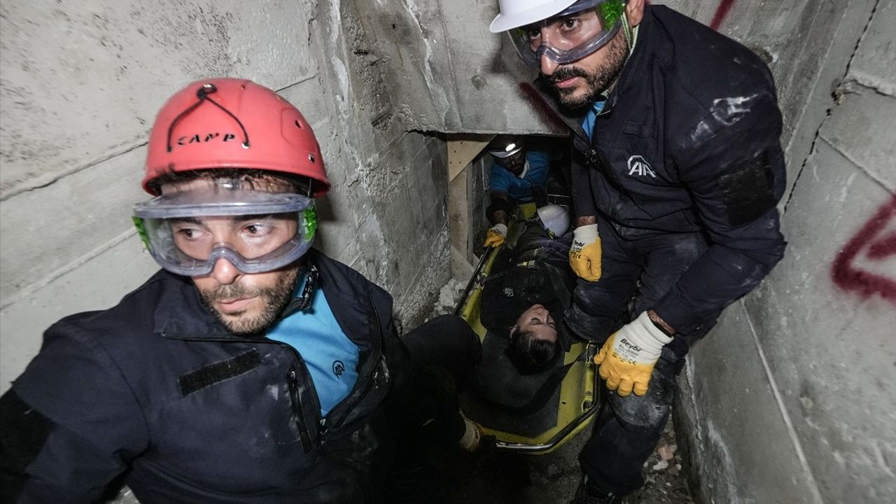 Anadolu Ajansı Personeline Arama Kurtarma Eğitimi Verildi