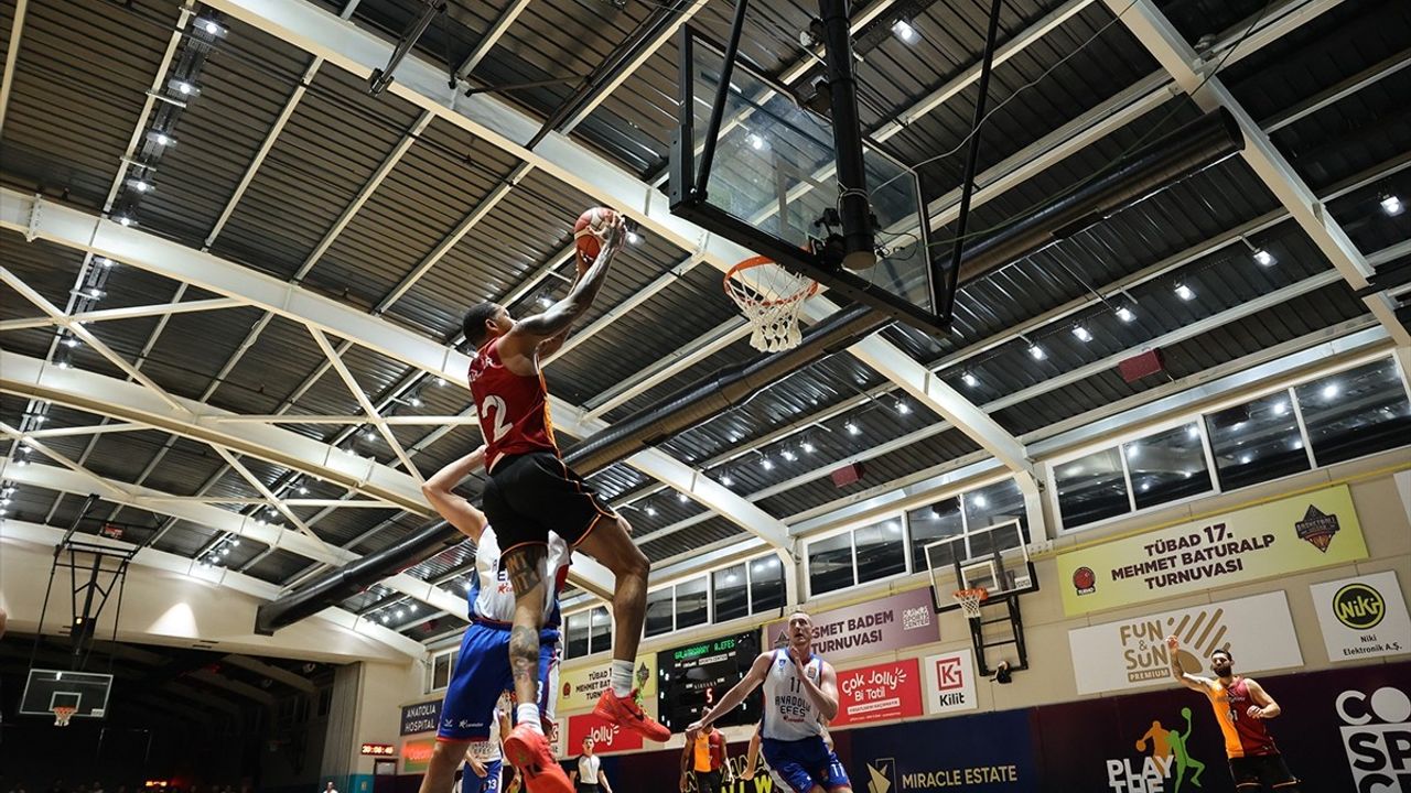 Anadolu Efes, 17. TÜBAD Mehmet Baturalp Turnuvasında Galatasaray'ı Yendi