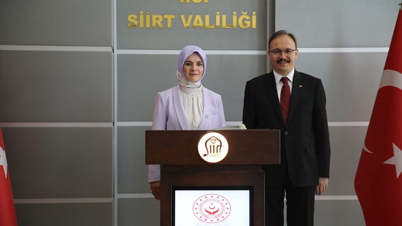 Bakan Göktaş, Siirt Valiliği'ni Ziyaret Etti