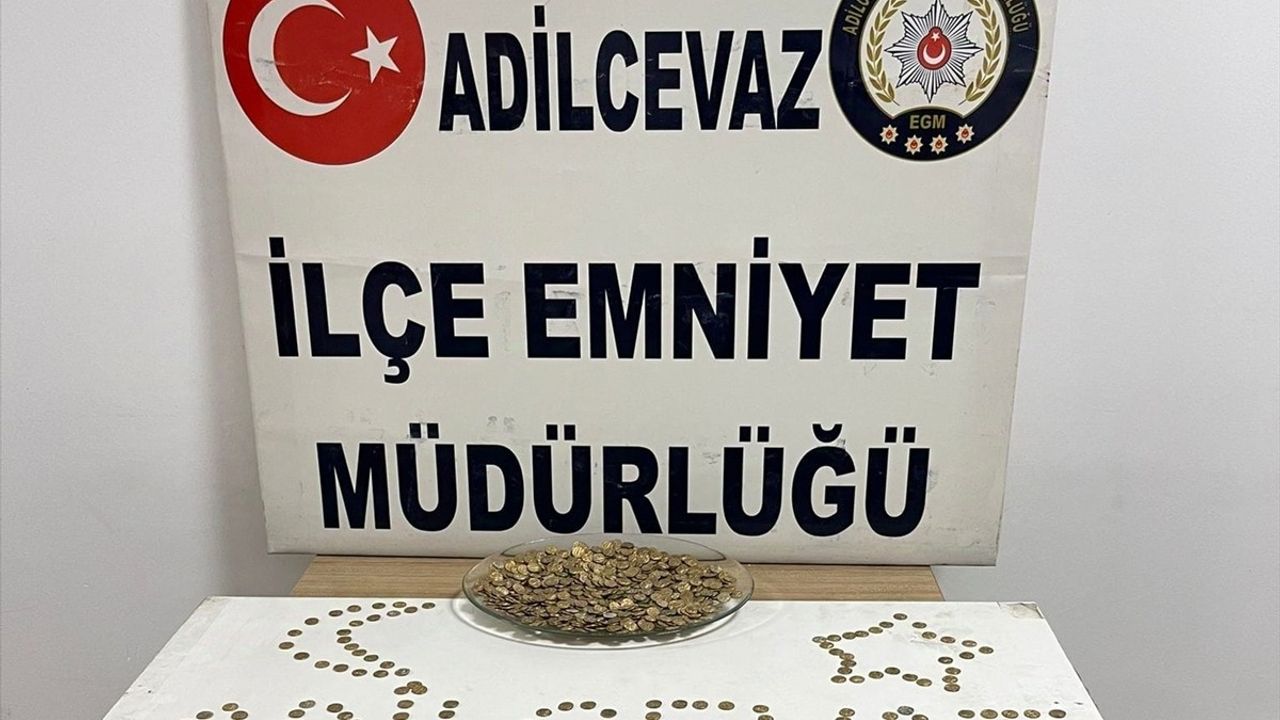 Bitlis'te 900 Tarihi Altın Sikke Ele Geçirildi