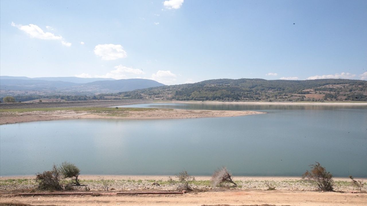 Bolu Gölköy Baraj Gölü'nde Su Seviyesi Kritik Eşik Altında