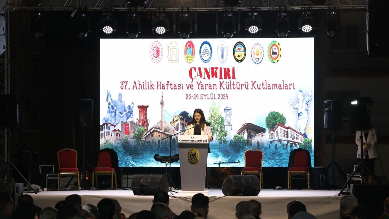 Çankırı'da Ahilik Haftası ve Yaran Kültürü Coşkuyla Kutlandı