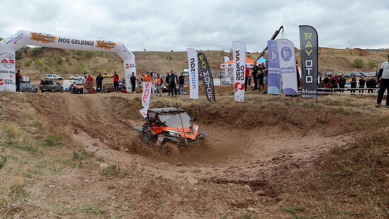 Çorum'da 2. Geleneksel Offroad Oyunları Heyecanı