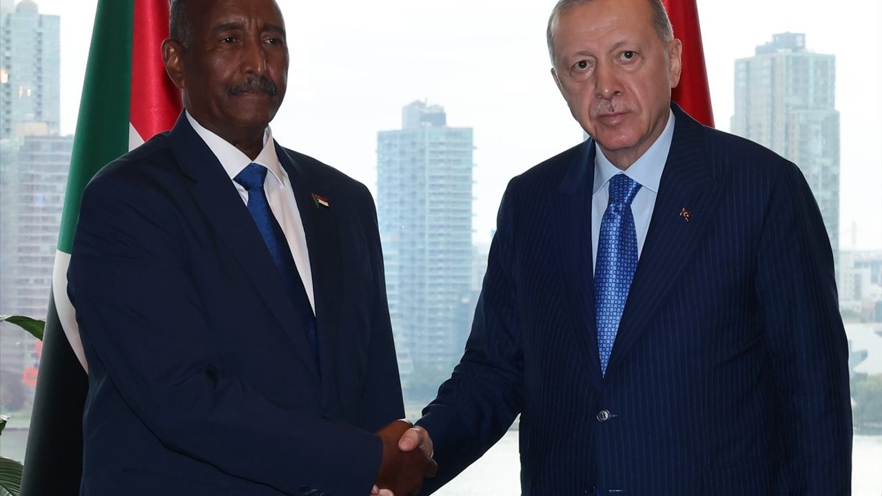 Cumhurbaşkanı Erdoğan, Sudan Liderini Ağırladı