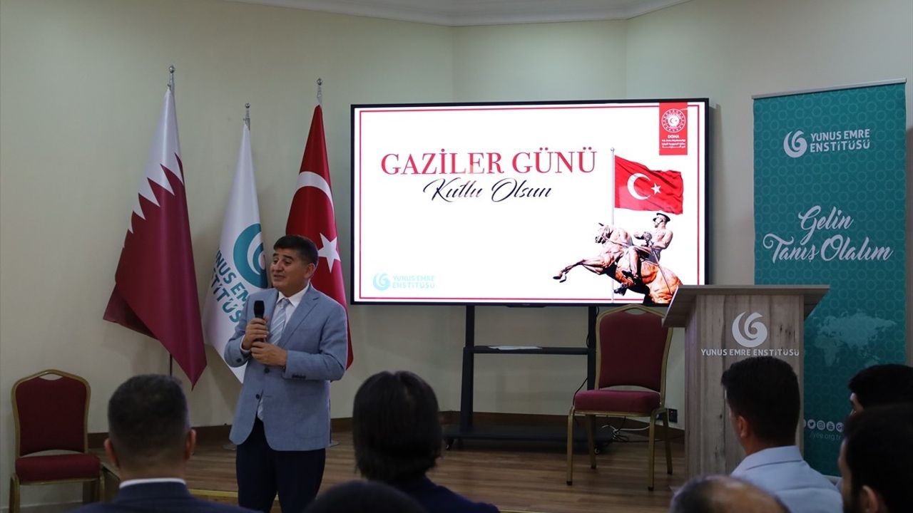 Doha Büyükelçiliği'nden Gaziler Günü Anması