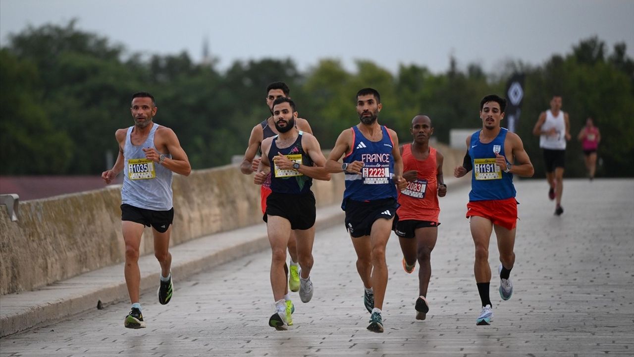 Edirne'de 9. Uluslararası Maraton coşkusu