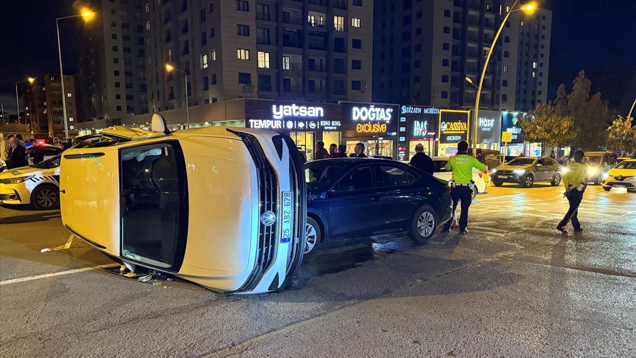 Erzurum'da Kaza: 6 Yaralı