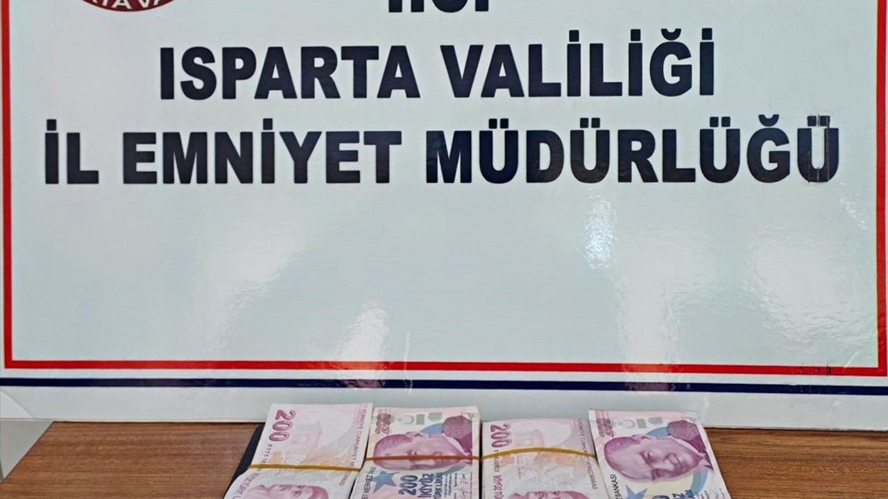 Isparta'da Emeklinin Maaşını Çalan Kapkaççı Yakalandı