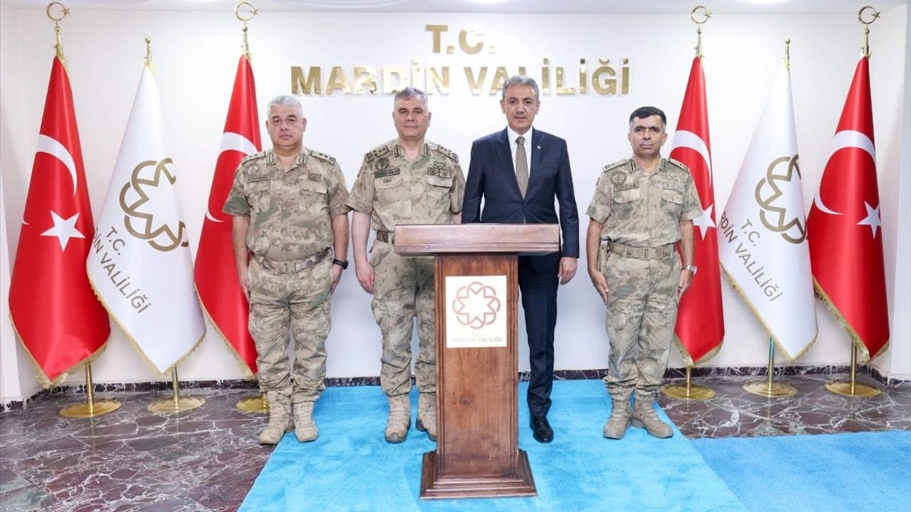 Jandarma Genel Komutanı Ali Çardakcı Mardin'de