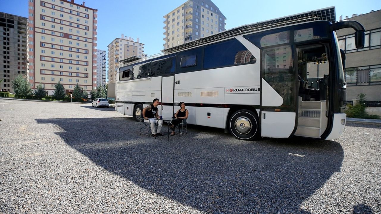 Kayseri'de Karavanla Yaşam: Kılıçlı Ailesinin Farklı Deneyimi