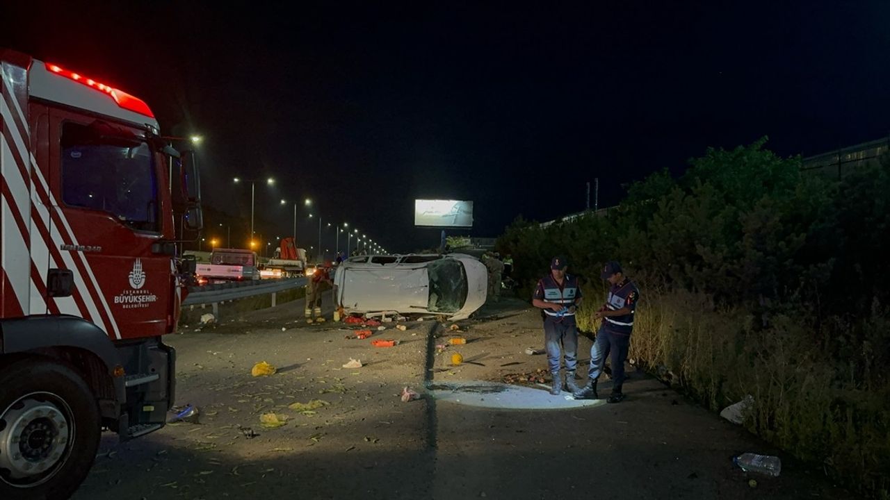 Kuzey Marmara Otoyolu'nda Trafik Kazası: 1 Ölü, 5 Yaralı