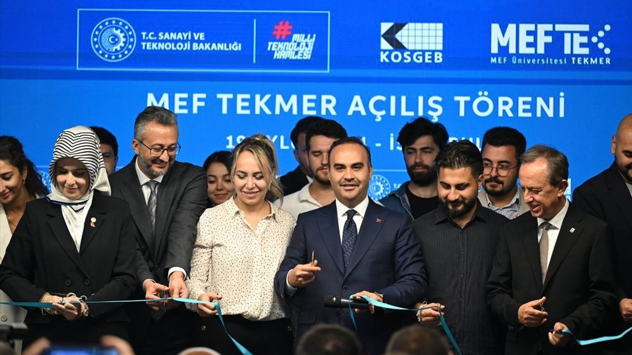 MEF TEKMER Açılışında Bakan Kacır'dan Teknoloji Mesajları