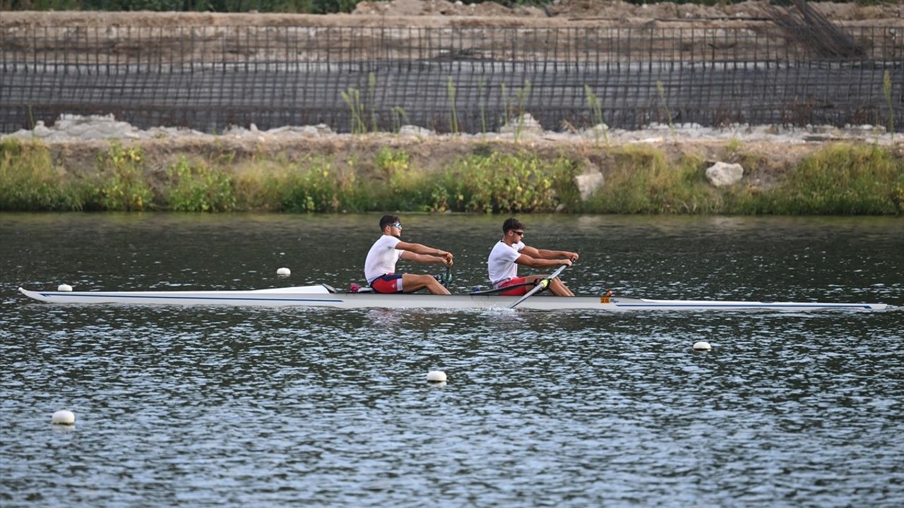 Meriç Nehri'nde Avrupa Şampiyonası Hazırlıkları Sürüyor