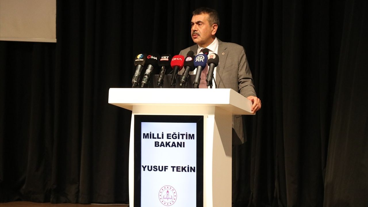 Milli Eğitim Bakanı Tekin, Din Eğitimi Çalıştayı'nda Eğitim İşbirliklerini Vurguladı