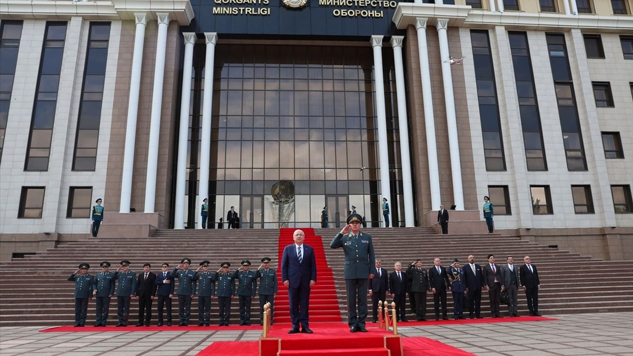 Milli Savunma Bakanı Güler'in Kazakistan Ziyareti