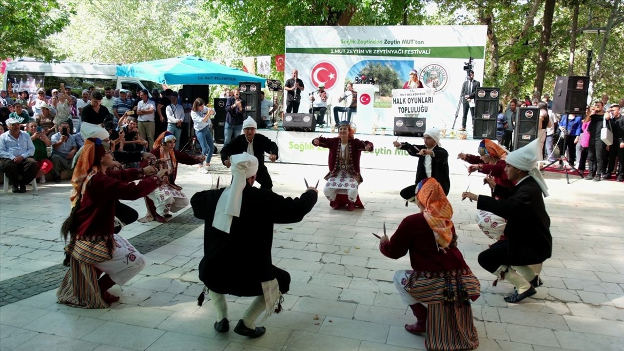 Mut Zeytin ve Zeytinyağı Festivali Mersin'de Başladı