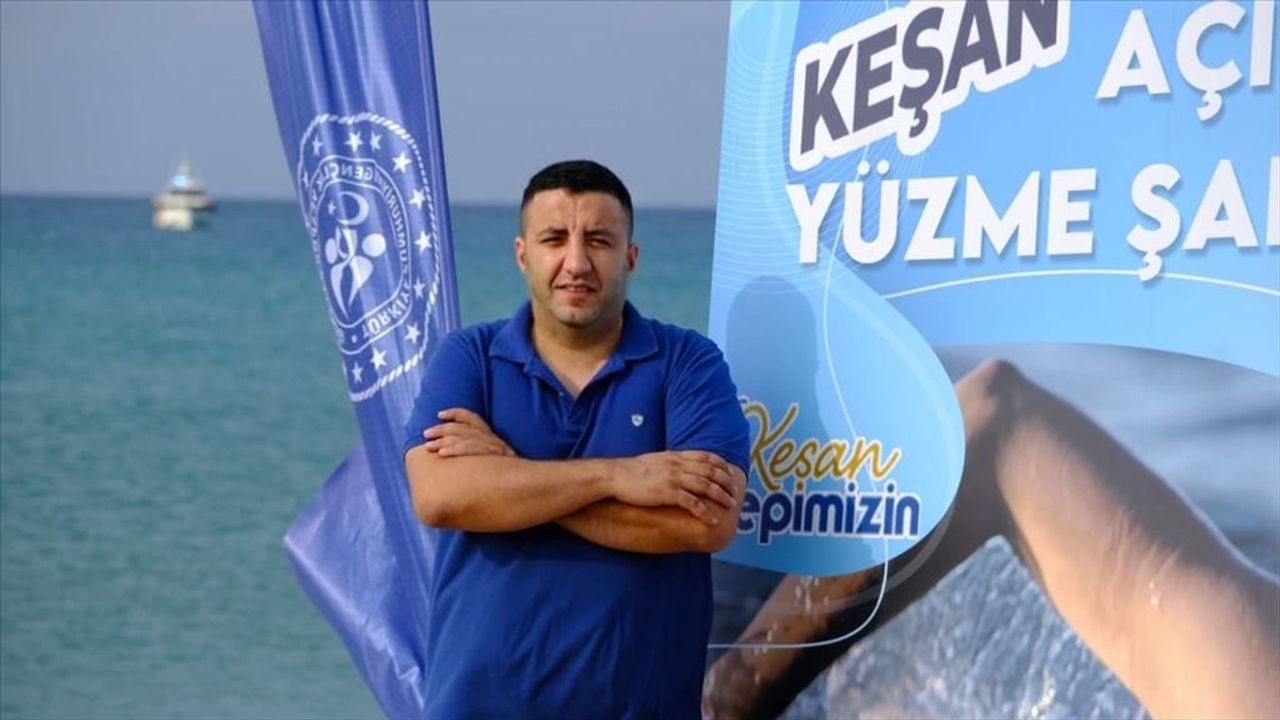 Saros Körfezi'nde Açık Su Yüzme Şampiyonası Heyecanı