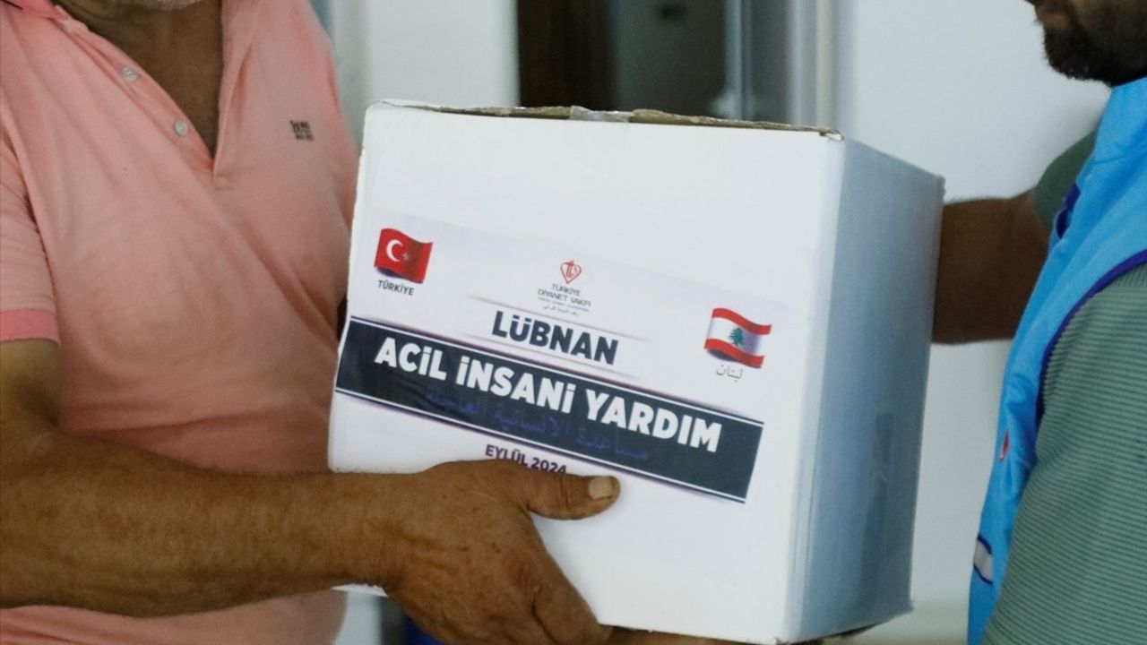 TDV'den Lübnan İçin Acil Yardım Kampanyası