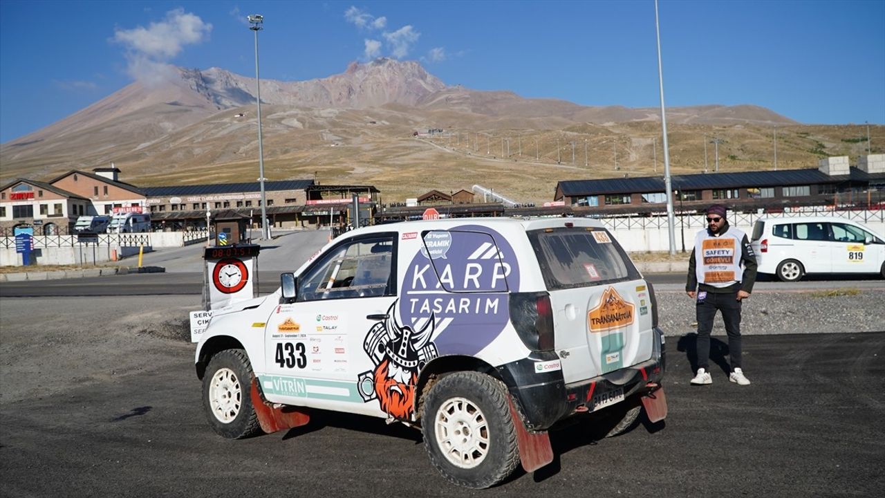 TransAnatolia Rally Raid Yarışçıları Erciyes’te Kamp Yapıyor