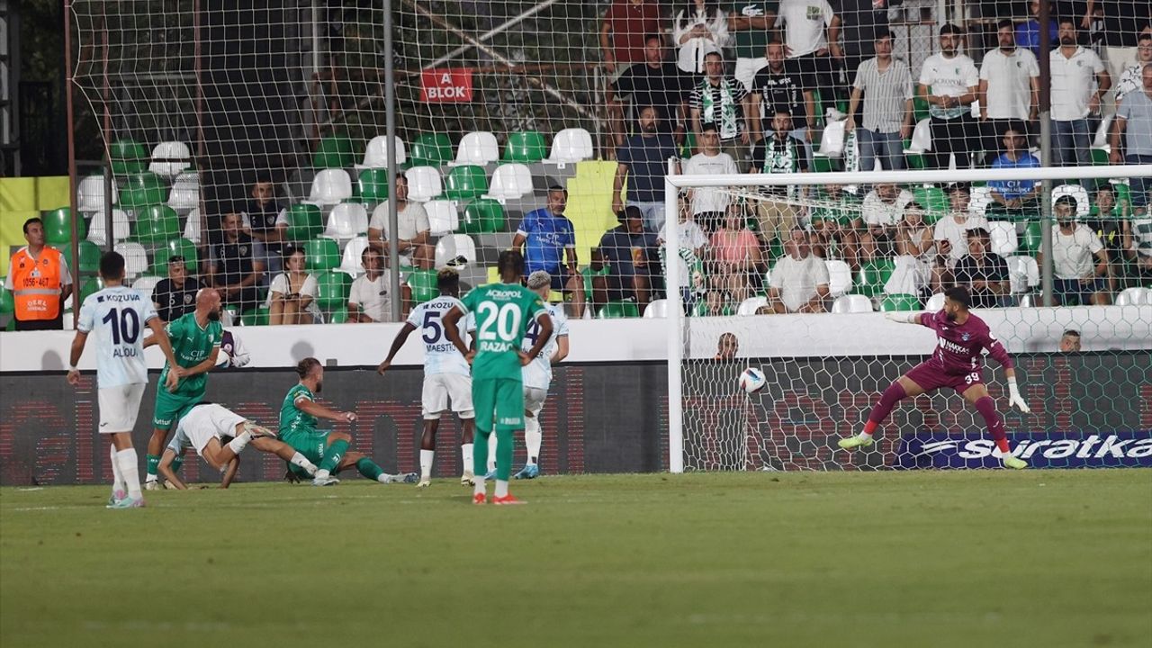 Trendyol Süper Lig'de Sipay Bodrum FK, Adana Demirspor'u 1-0 Önde Tamamladı