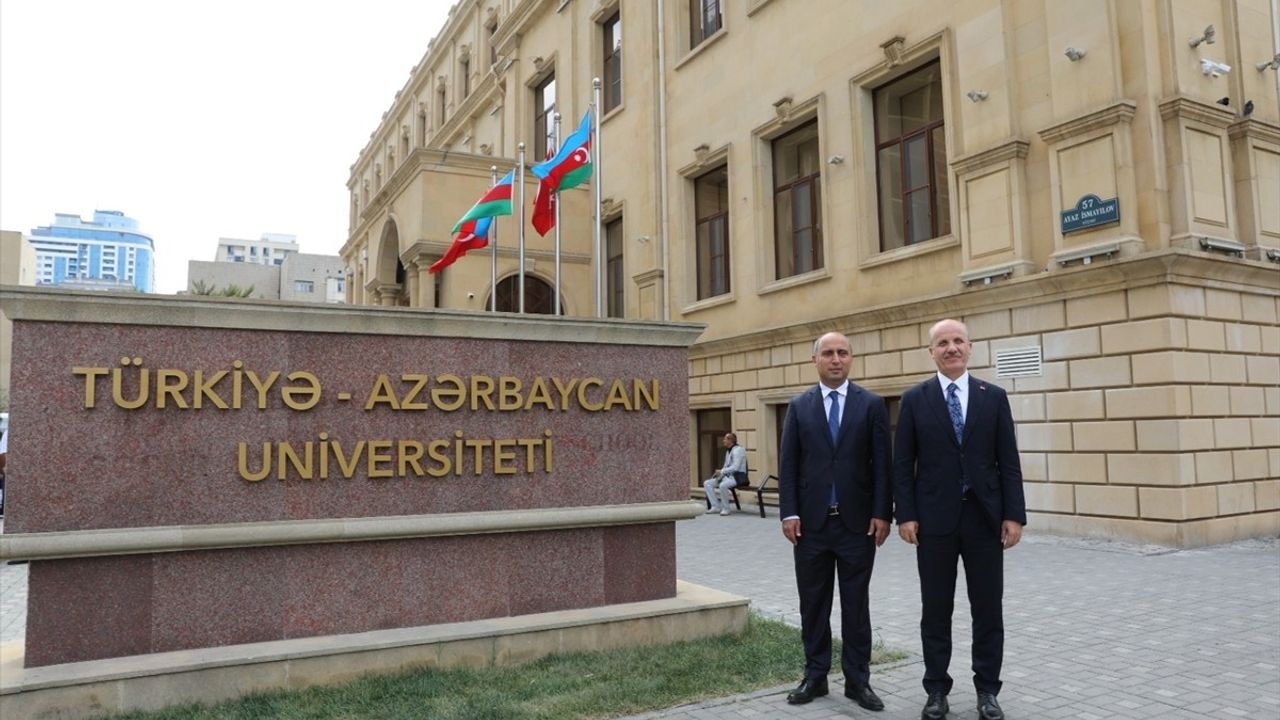 YÖK Başkanı Prof. Dr. Erol Özvar'dan Türkiye-Azerbaycan Üniversitesi'ne Ziyaret