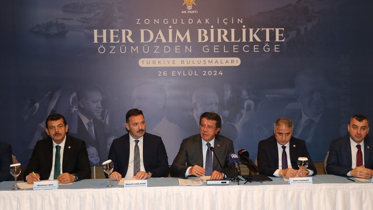 Zeybekci'den Zonguldak'ta Ekonomi Açıklamaları