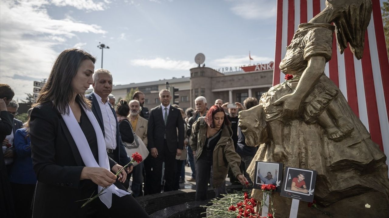 10 Ekim 2015 Ankara Gar Saldırısının Yıldönümü Anması