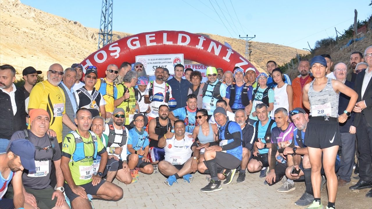 13. Uluslararası Elbistan Ultra Maratonu Başladı