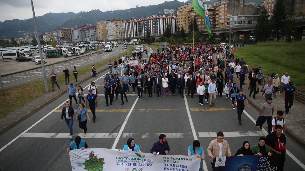 4. GastroRize Festivali Rize'de Başlıyor