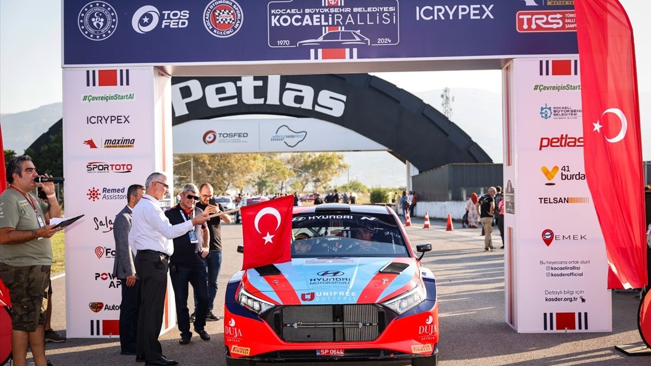 41. Kocaeli Rallisi Başladı