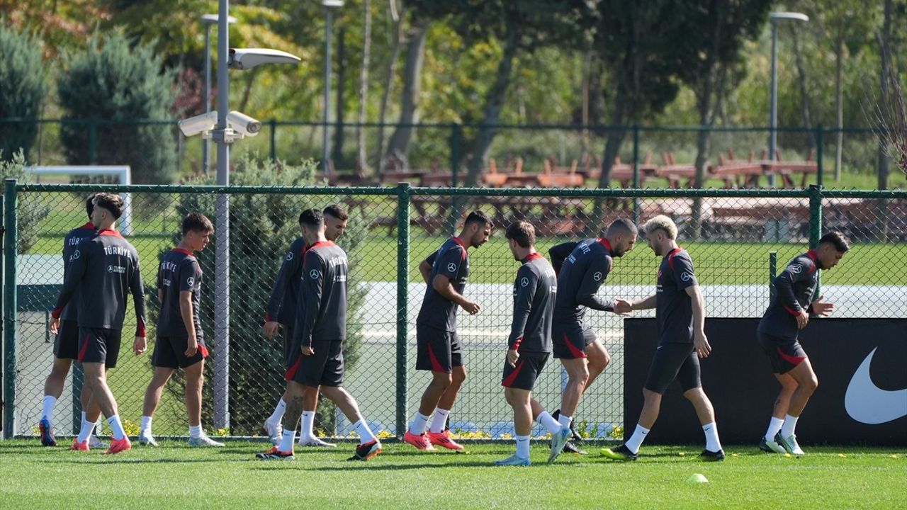 A Milli Futbol Takımı Karadağ Maçına Hazır