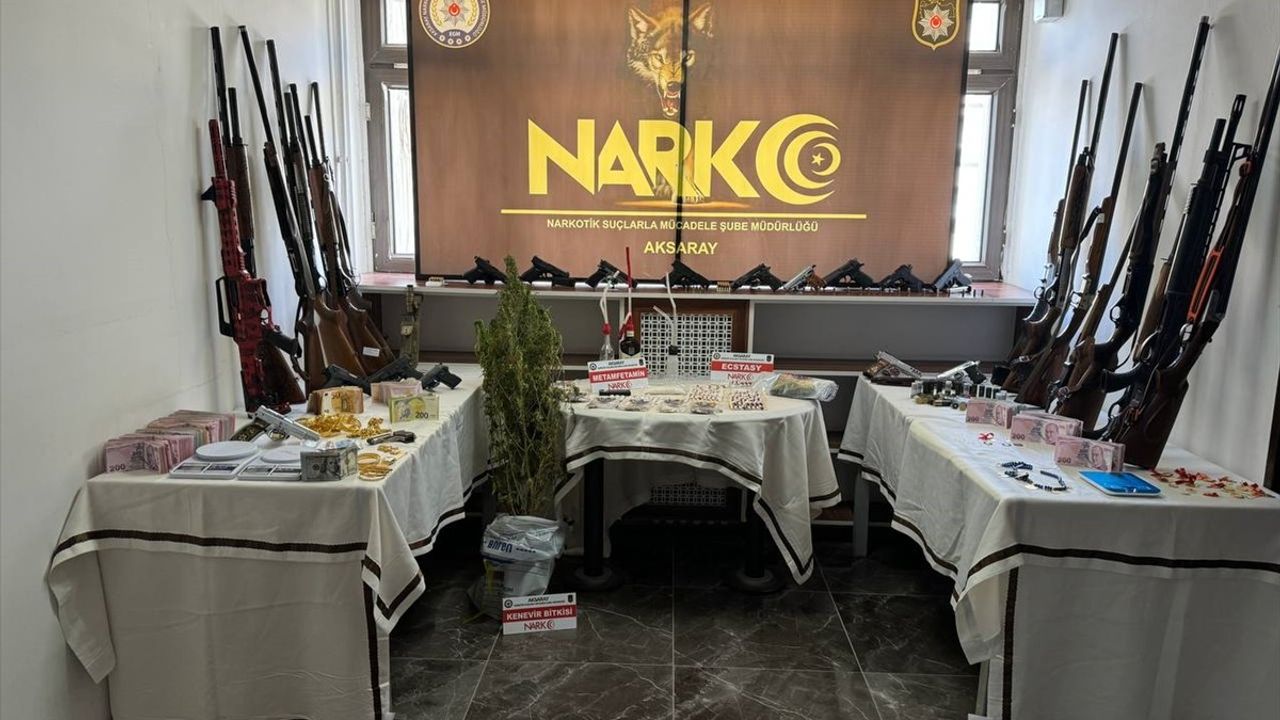 Aksaray Merkezli Narkoçelik-41 Operasyonu: 89 Tutuklama