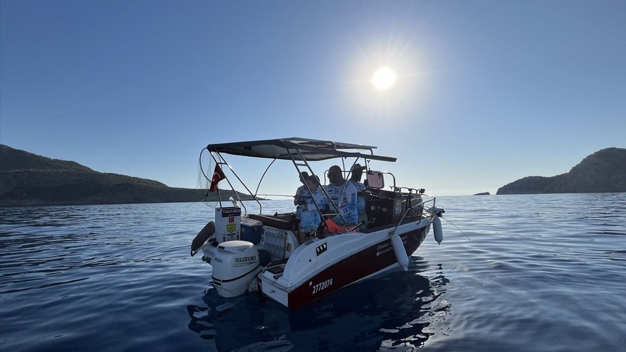 Antalya'da Amatör Balık Yarışması Başladı