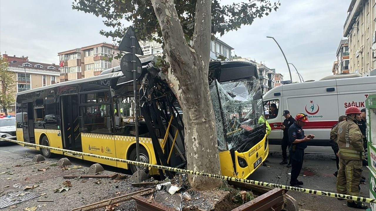 Bahçelievler'deki İETT Otobüsü Kazası: 7 Yaralı