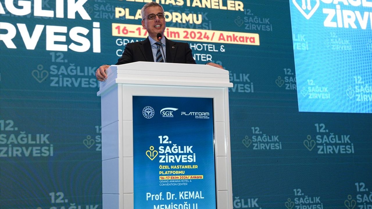 Bakan Memişoğlu'ndan Sağlık Zirvesi'nde Kritik Açıklamalar