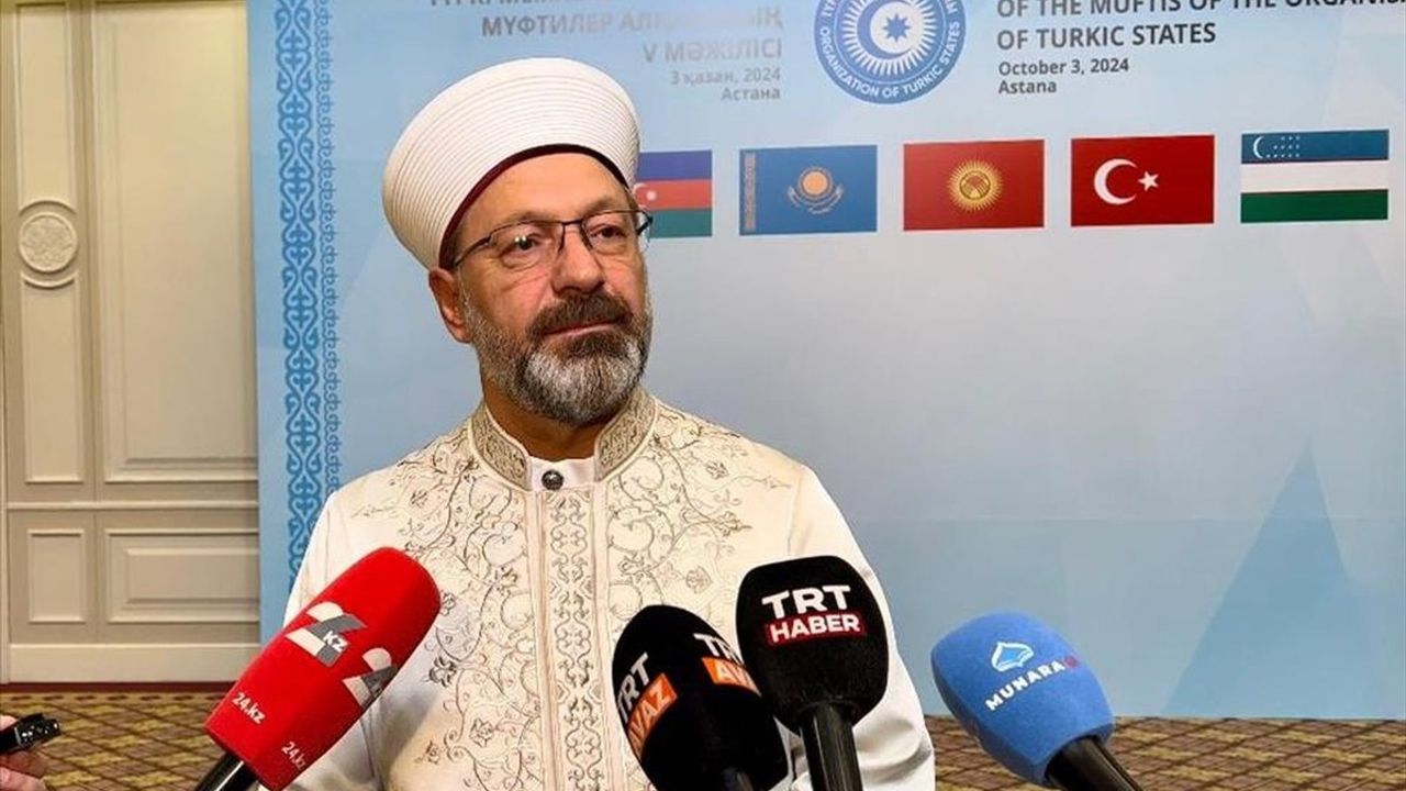 Diyanet İşleri Başkanı Erbaş'tan Filistin İçin Acil Çağrı