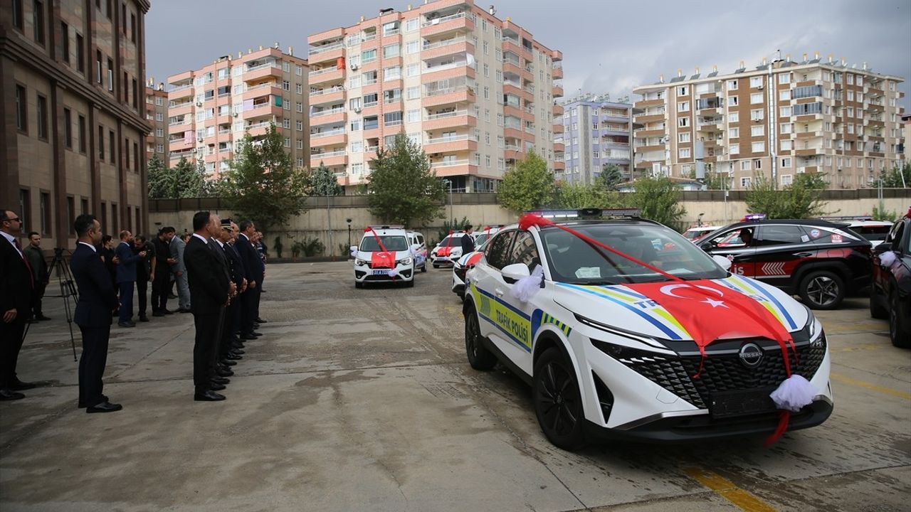 Diyarbakır Emniyet Müdürlüğü'ne Yeni Araç Tahsisi