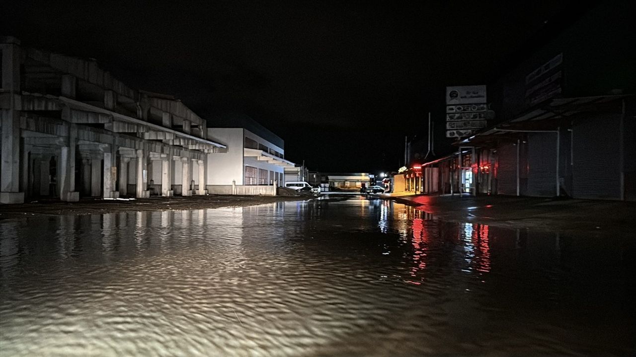 Düzce'deki Sağanak Yağış ve Kuvvetli Rüzgarın Etkileri