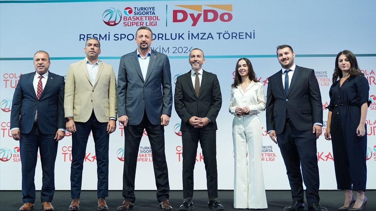 DyDo Drinco, Türkiye Sigorta Basketbol Süper Ligi'nin Yeni Sponsoru Oldu