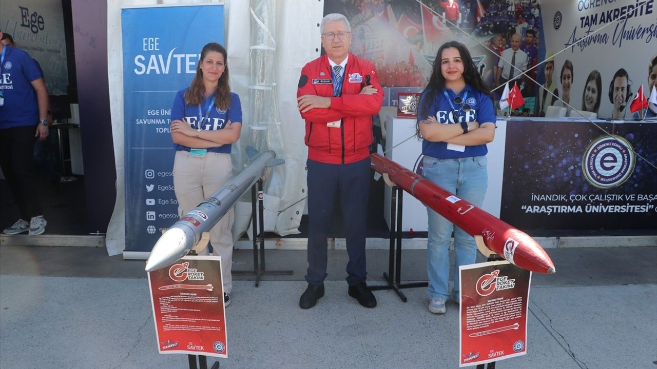 Ege Üniversitesi Rektörü Prof. Dr. Budak, TEKNOFEST Adana'da