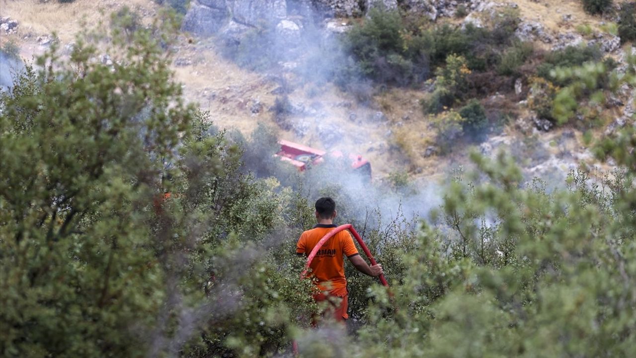 Gaziantep'teki Orman Yangını Kontrol Altına Alındı