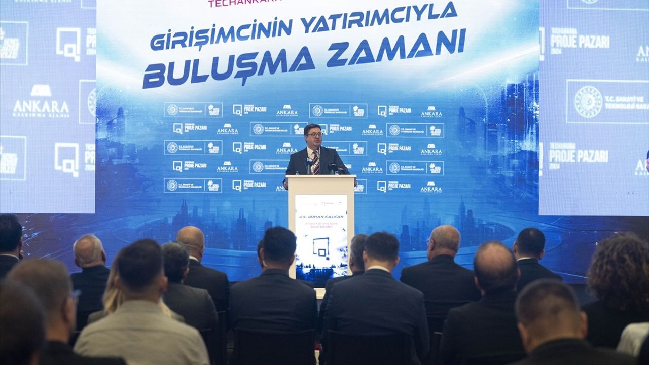 Girişimciler Ankara'da TechAnkara Proje Pazarı'nda Yatırımcılarla Buluştu