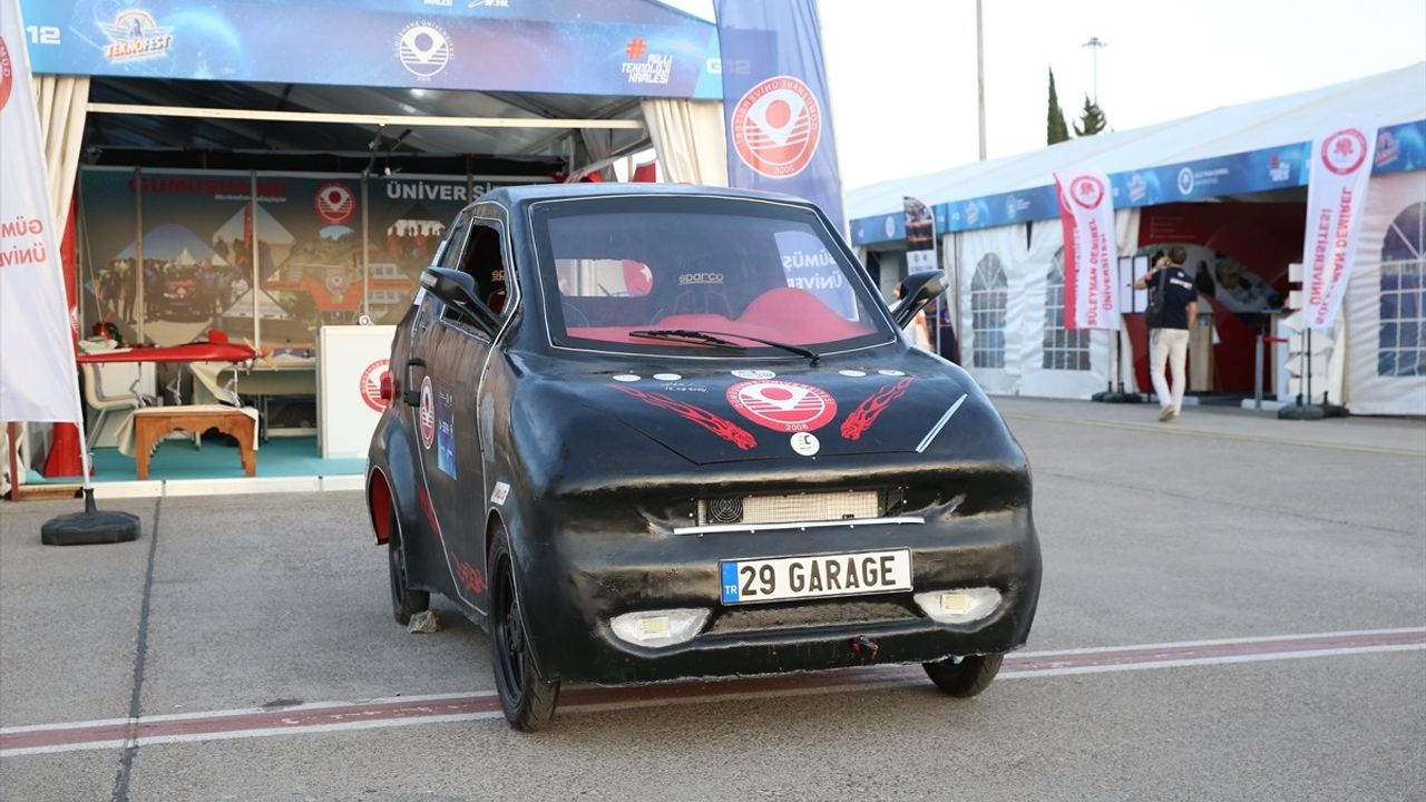 Gümüşhane Üniversitesi Öğrencilerinin Elektrikli Aracı TEKNOFEST'te Sergileniyor