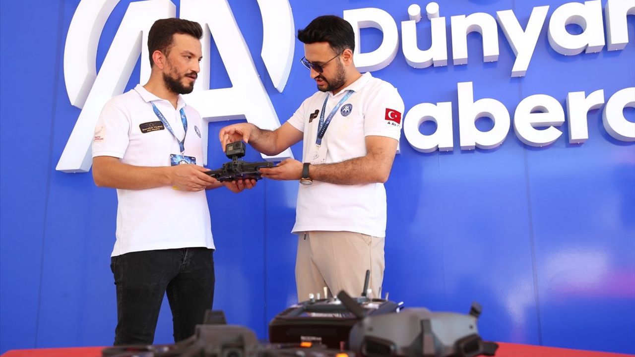 Haberci Drone TEKNOFEST Adana'da Gökyüzünde