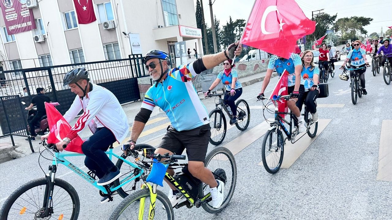 Hatay'da Cumhuriyet Bisiklet Turu Heyecanı