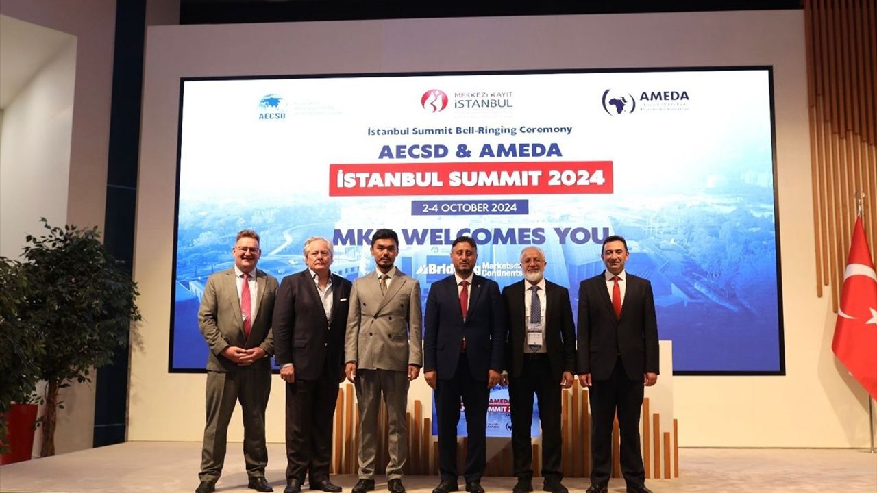 İstanbul'da AECSD & AMEDA Zirvesi 2024 Başladı